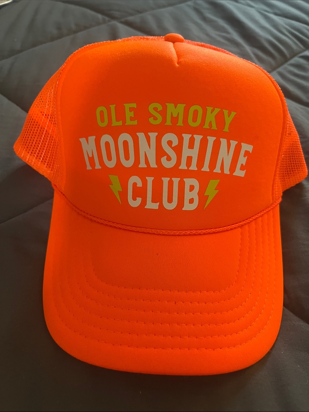 OTTO Orange "Ole Smoky Moonshine Club" Trucker Hat